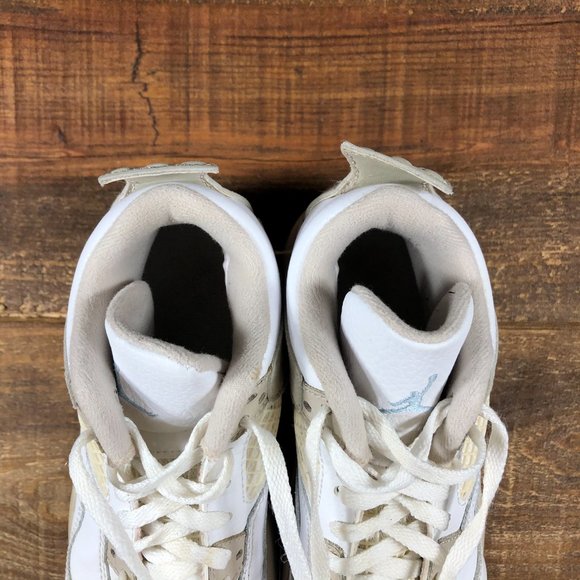 Jordan Unisex Kids Retro 4 Sand 2017 Shoes Size 2 - Picture 3 of 7